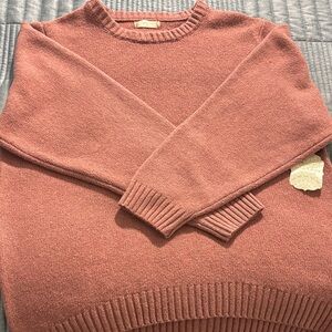 NWT Altar'd State Ash Rose Crew Neck Sweater